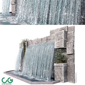 Large waterfall